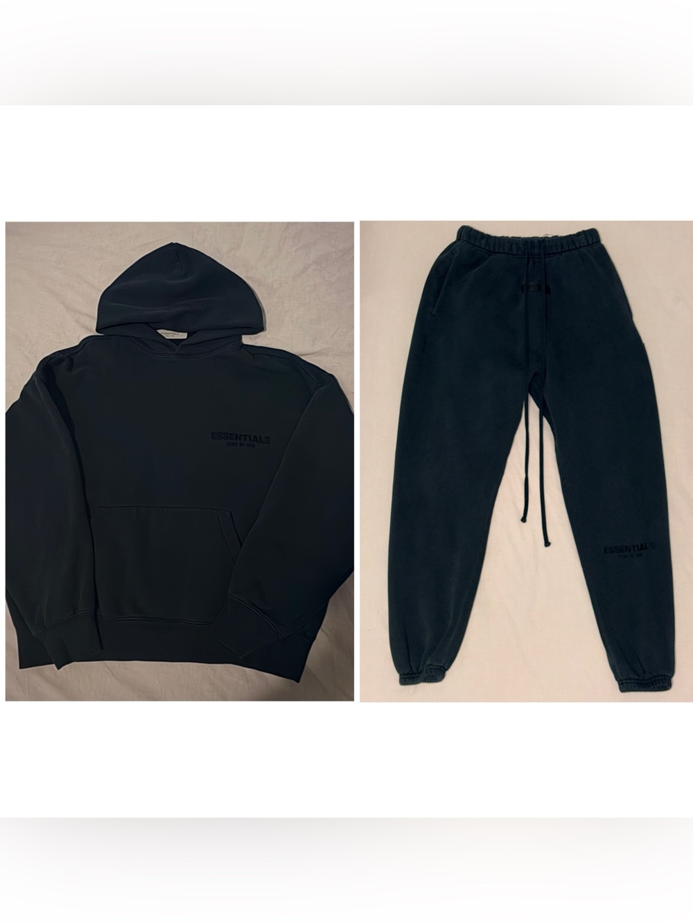 Fear of God Essentials 'Stretch Limo' Hoodie + Sweatpants Set - Size XS